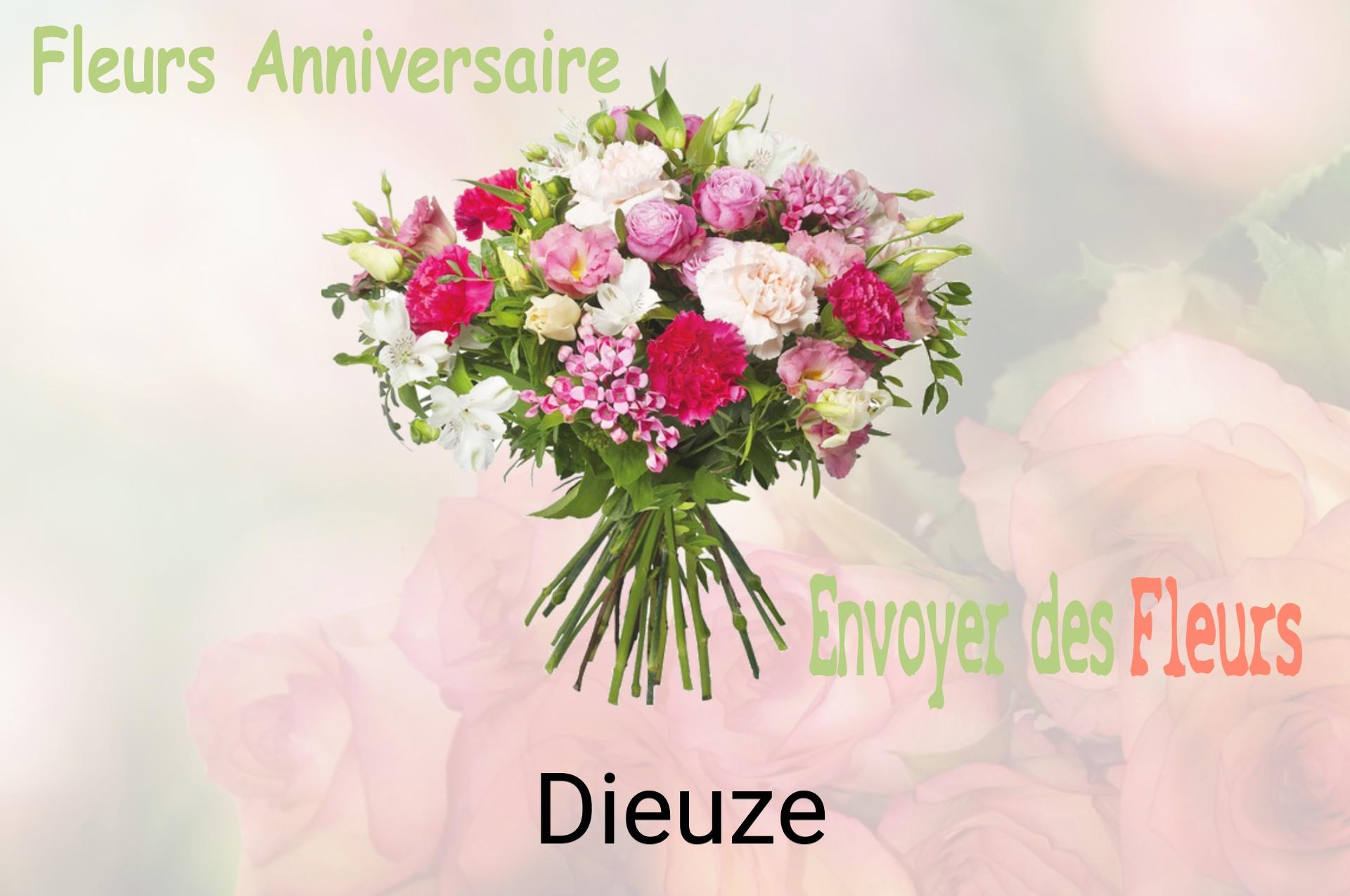 Bouquet de fleurs d’anniversaire livré à Dieuze